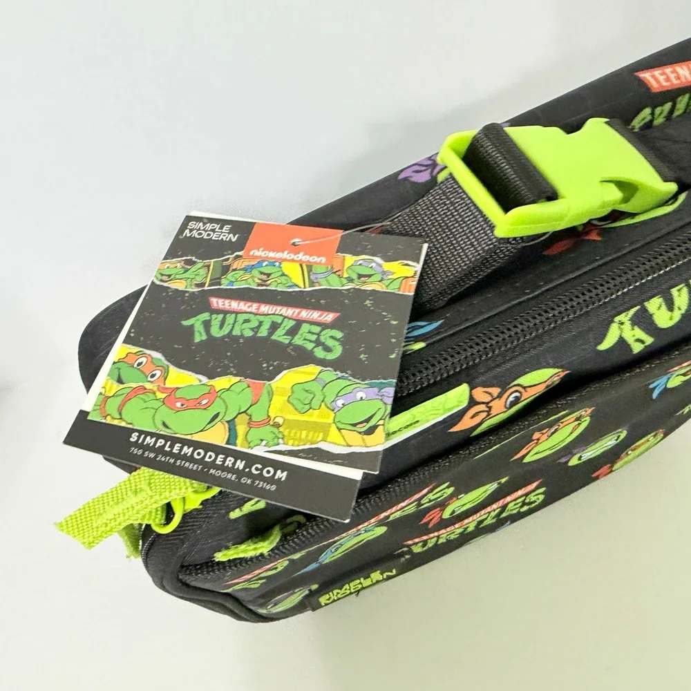 Simple Modern TMNT Teenage Mutant Ninja Turtles Insulated Lunch Box Bag NWT